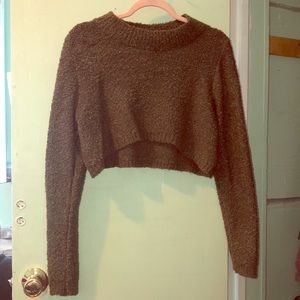 Crop top sweater